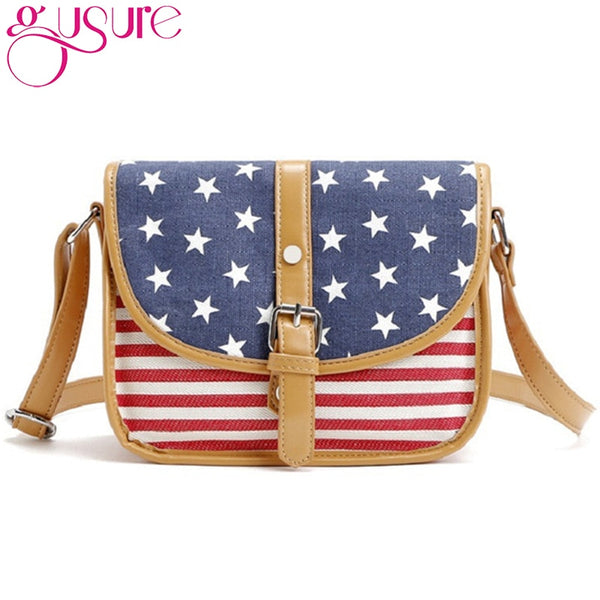 American Flag Shoulder Bag V3