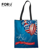 USA Flag Travel Bag women