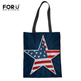 USA Flag Travel Bag women