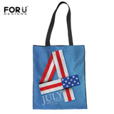 USA Flag Travel Bag women