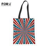 USA Flag Travel Bag women