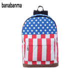 American Flag School Bag